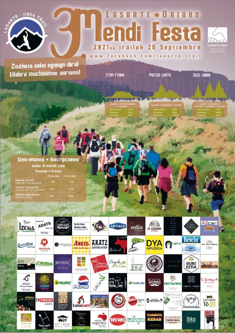 Cartel Mendi Festa 2021