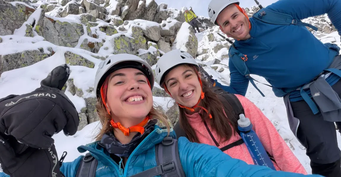 Inicio descenso Frondiellas