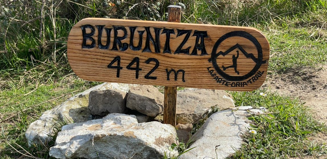 cartel del buruntza