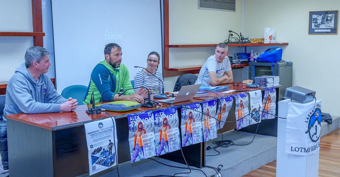 Charla Alex Txikon en Lasarte-Oria